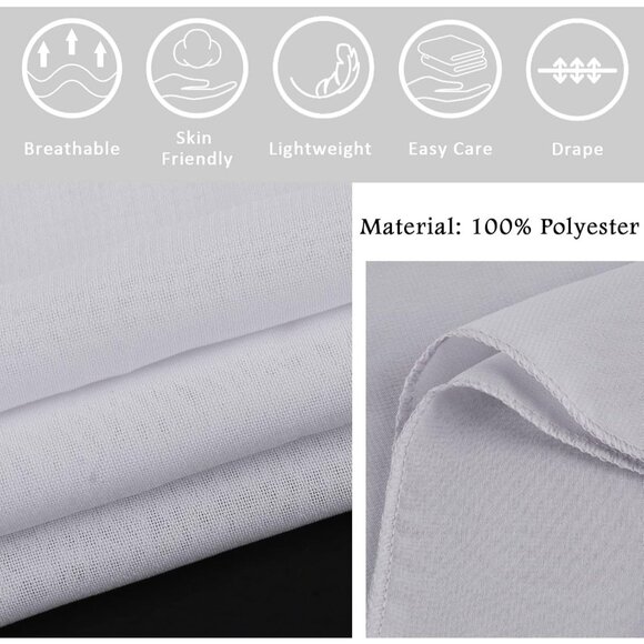 Women Silver Grey Elegant Soft Sheer Chiffon Stole Bride Wedding Shawls and Wrap - Picture 4 of 7